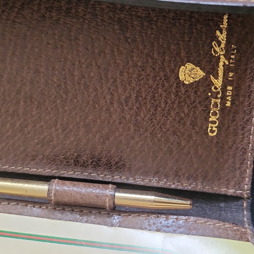 Vintage Gucci Address, Notebook - Picture 5 of 7